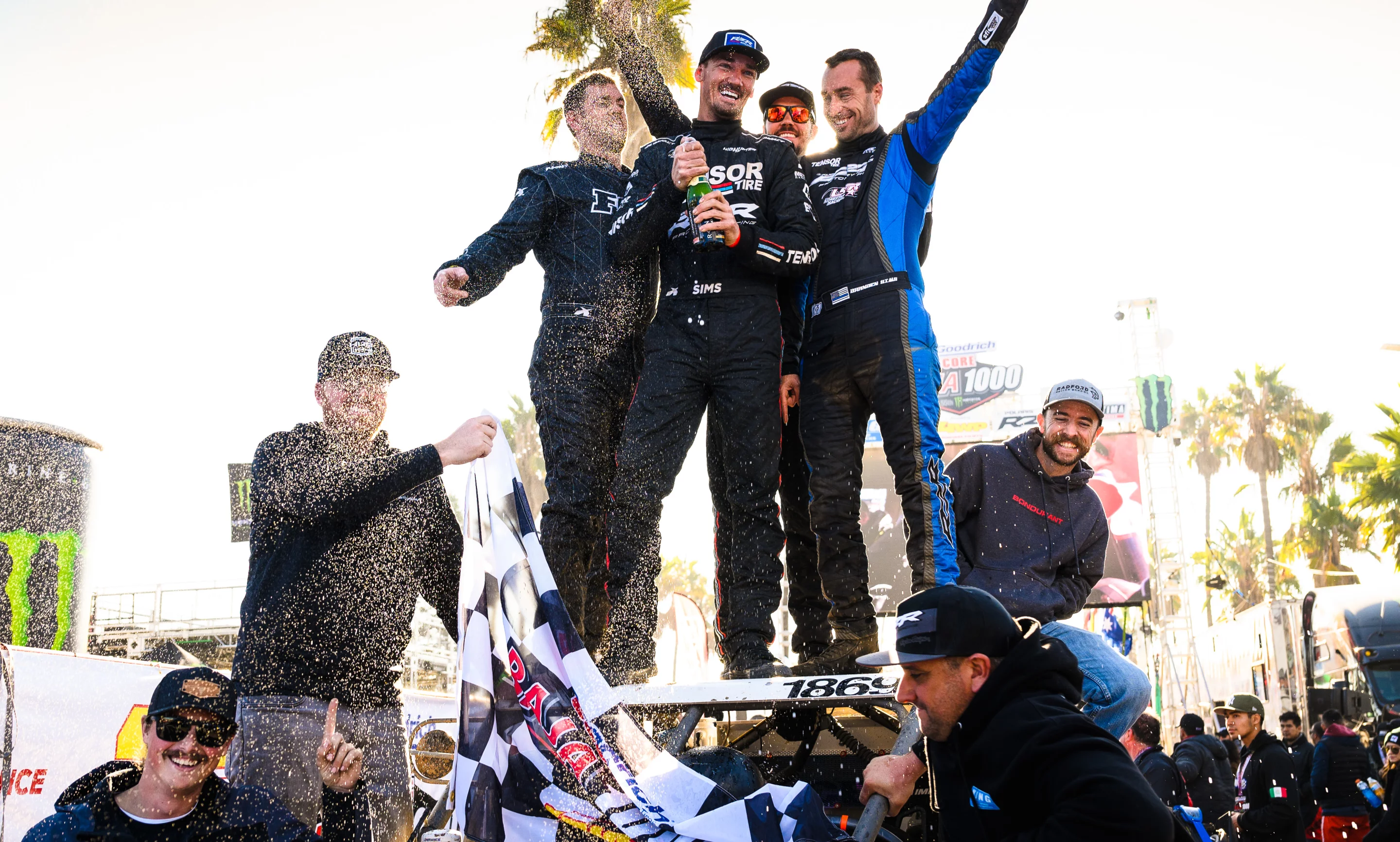 The champagne of victory