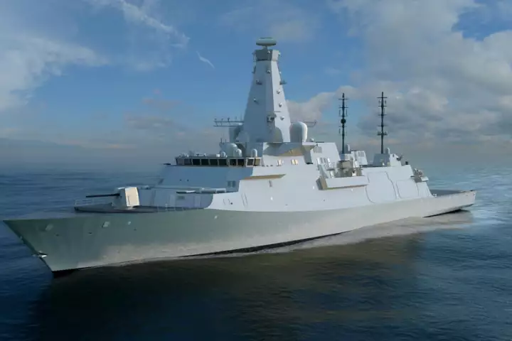 The Type 26 HMS Glasgow