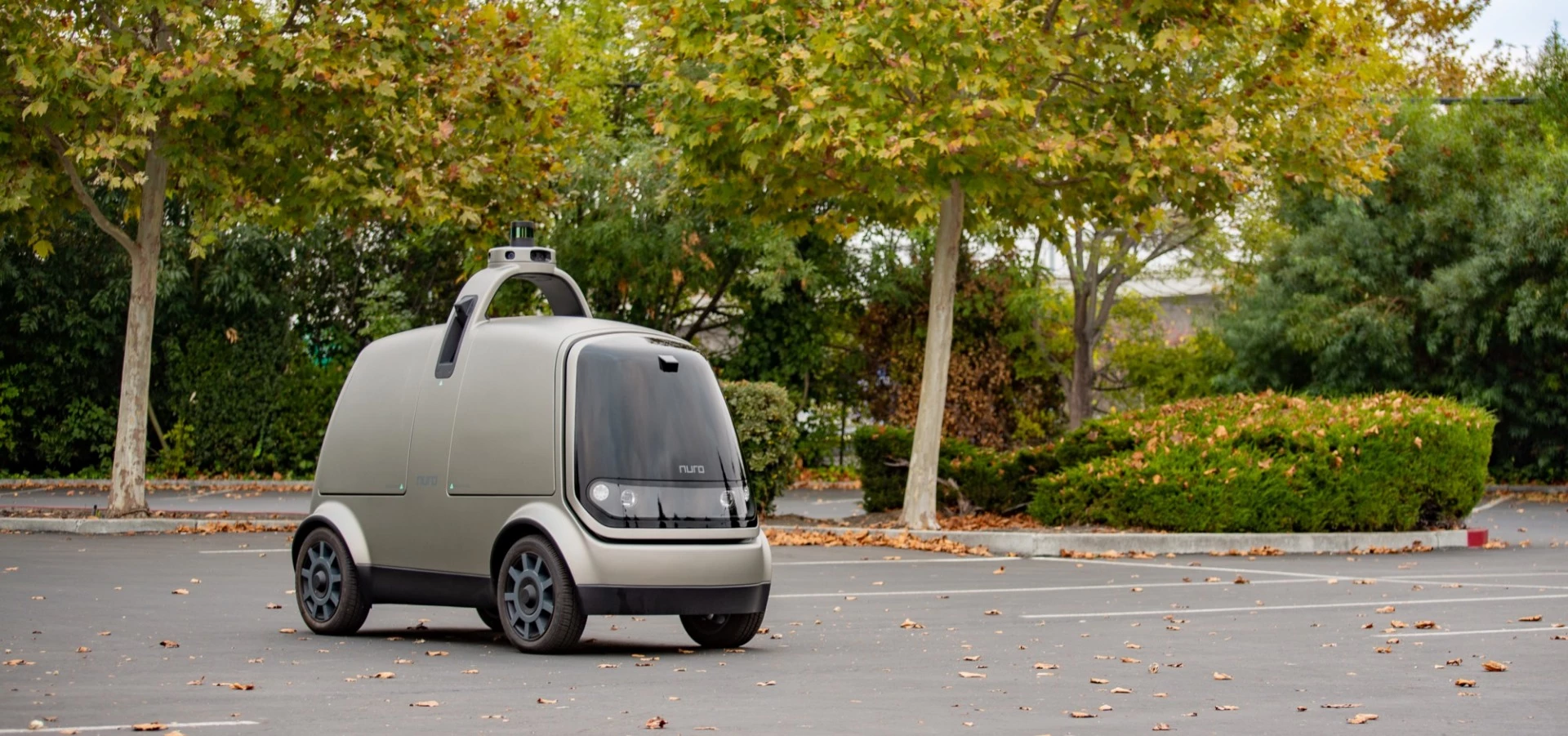 Prior to going into service, the R1 self-driving delivery pod was tested on private roads for over a year