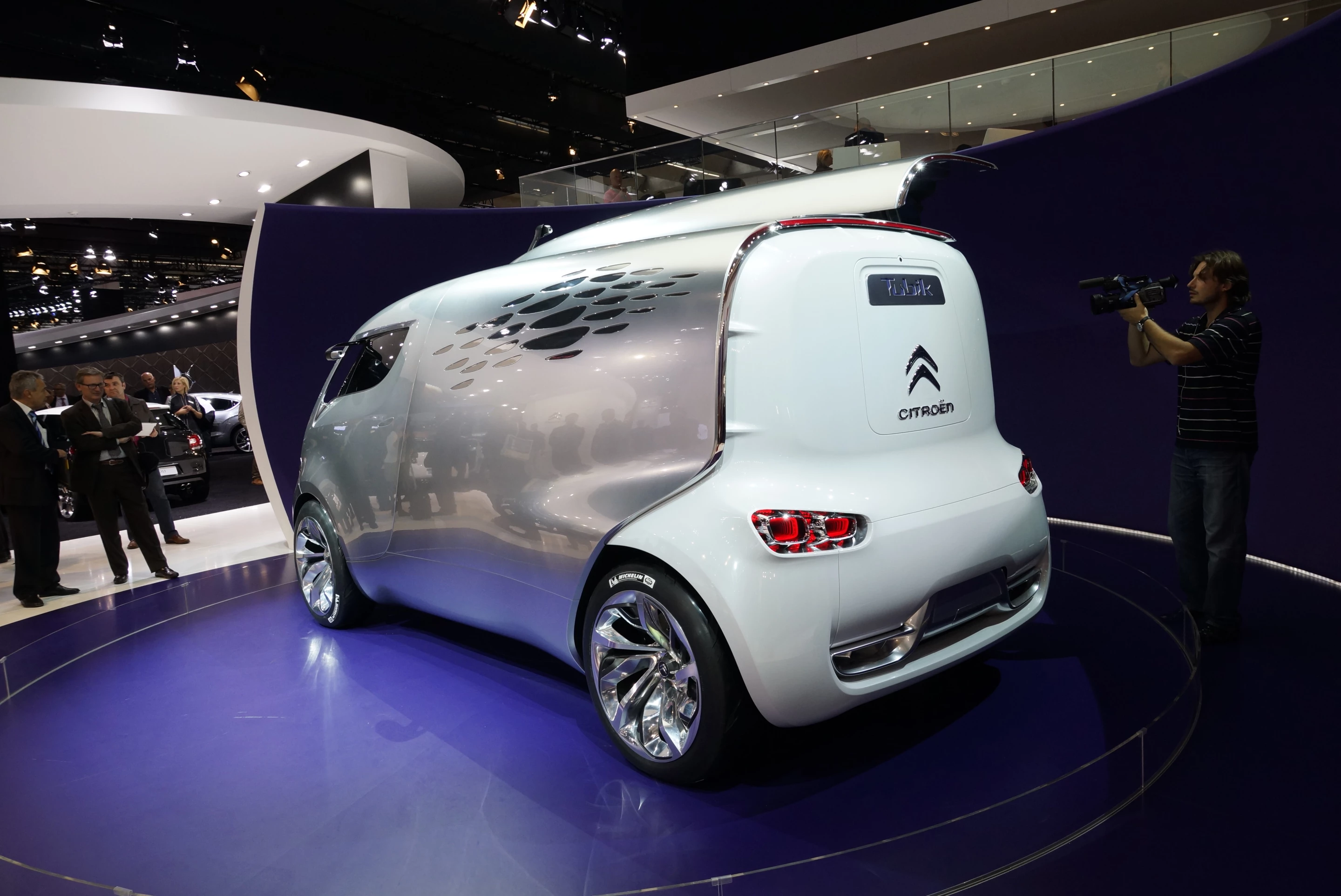 Citroen's Tubik on the Frankfurt show floor