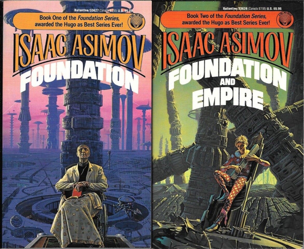 Issac Asimov's massive Foundation series is iconic science fiction writing