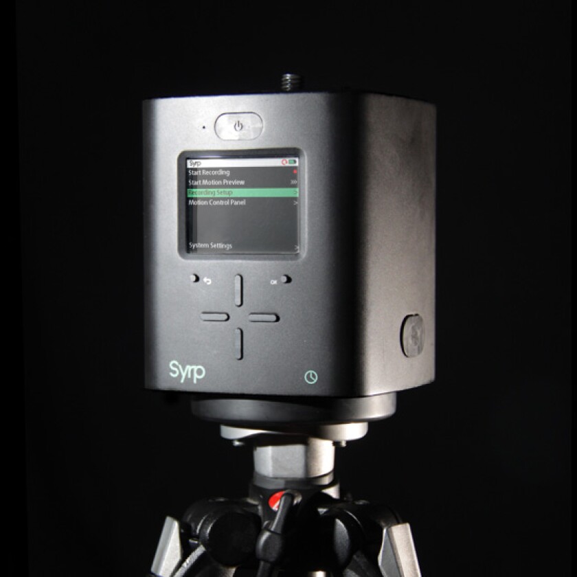 Essentially a middle-man between a tripod and camera, the Genie will pan and tilt the camera according to user instruction to achieve fluid panning shots