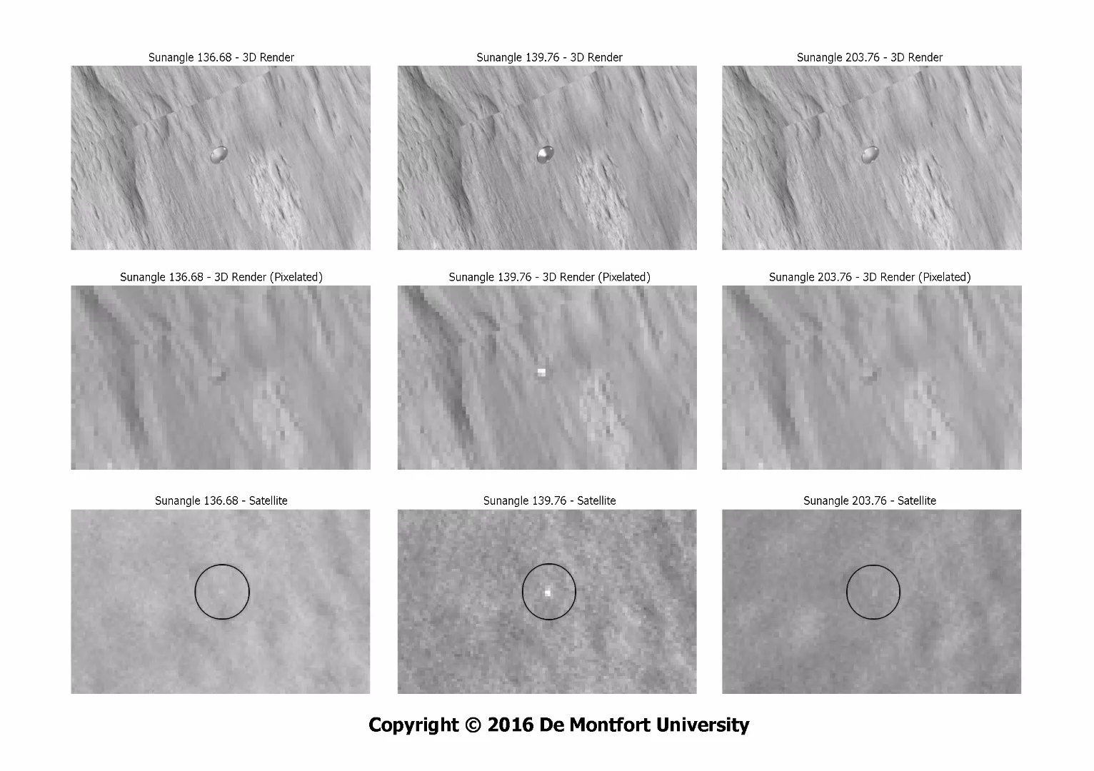 Heat shield comparison views and renderings