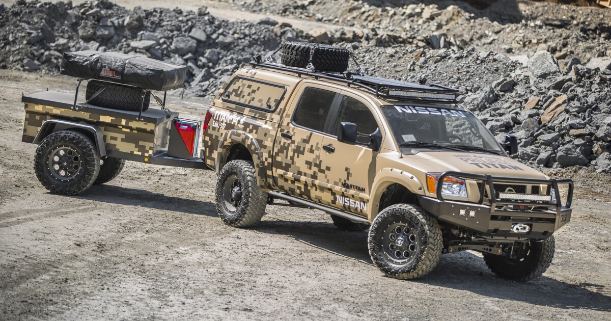 Nissan creates a rugged, Alaskaready Titan Crew Cab camping package