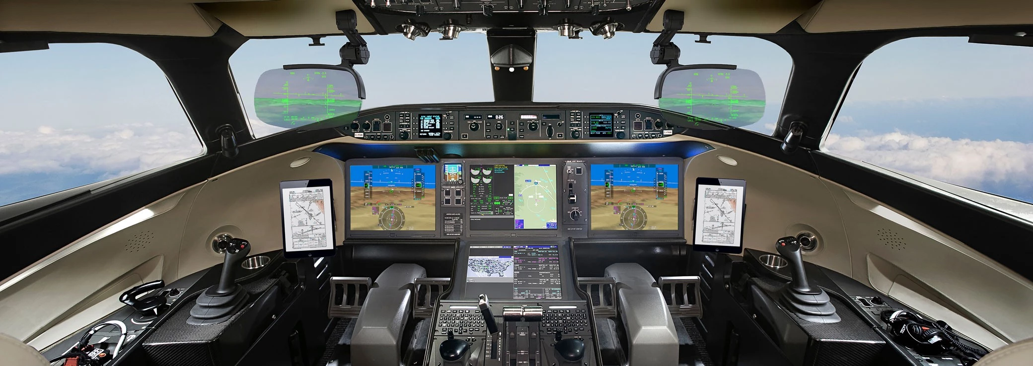 The Global 8000 flight deck