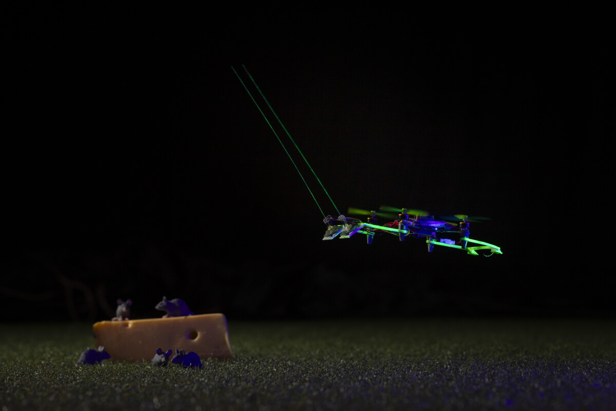 Tiny drone borrows unexpected feature from rodents