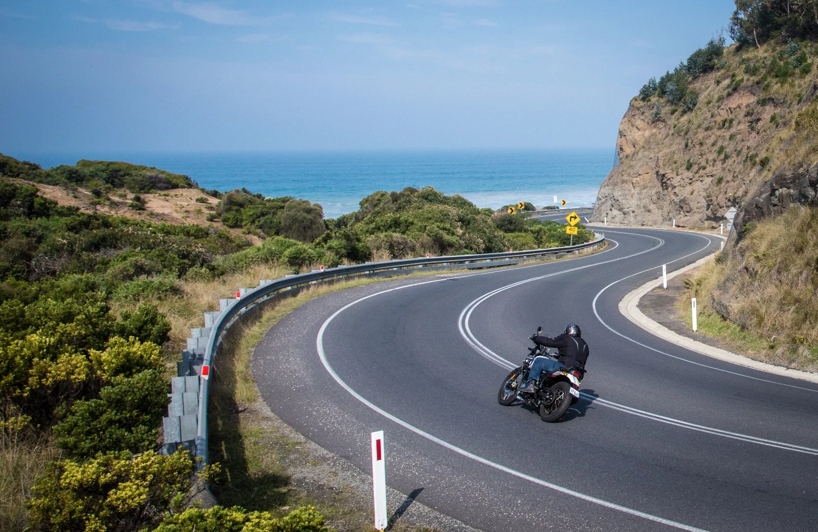 2017 Royal Enfield Himalayan: would need a firmer seat to make a good distance tourer