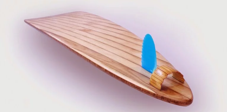 Rampant – the $1.3 million wooden surfboard