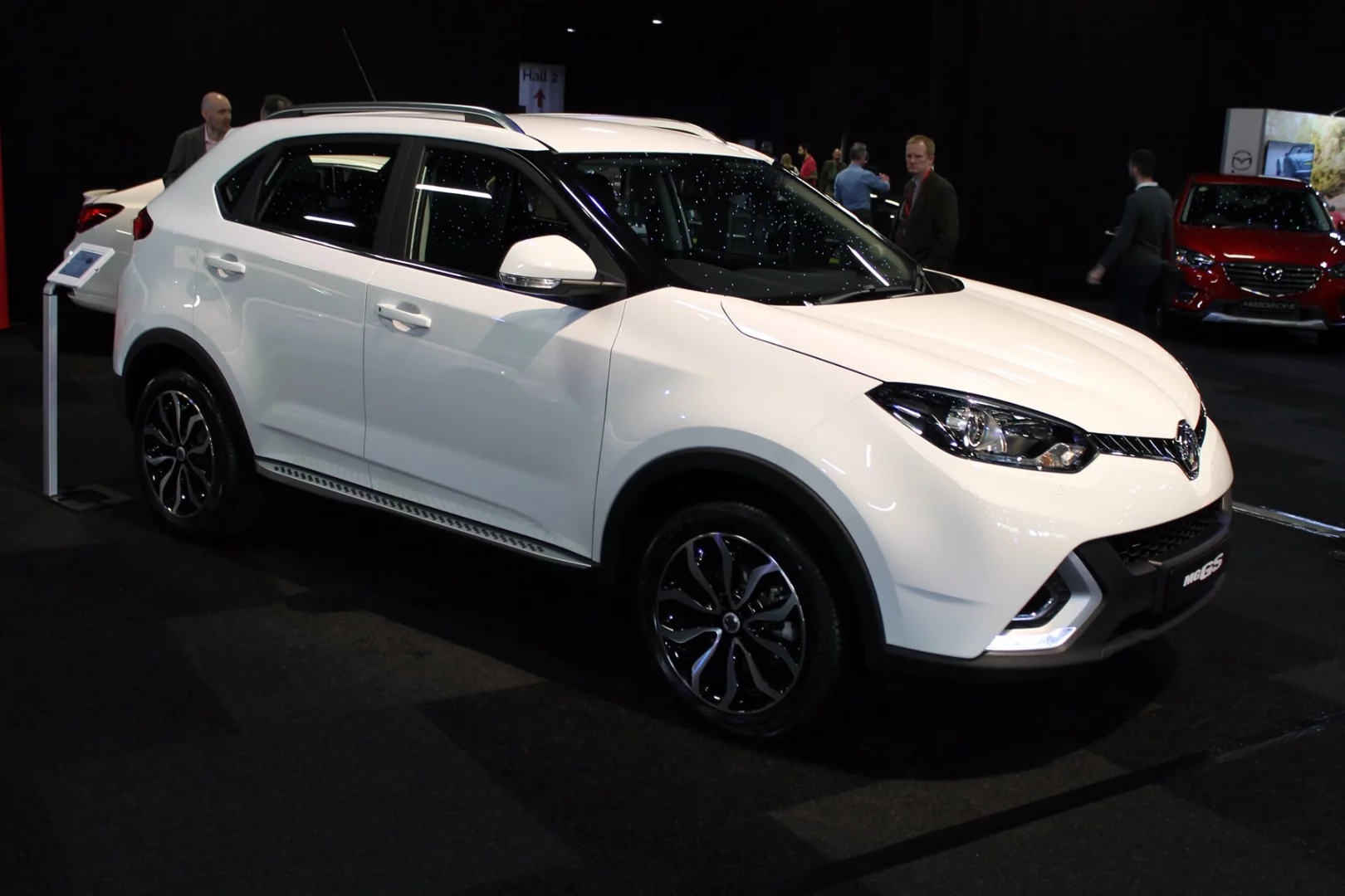 The MG GS SUV will be available with a dual-clutch transmission gearbox