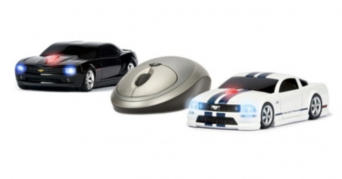 Muscle car meets computer mouse