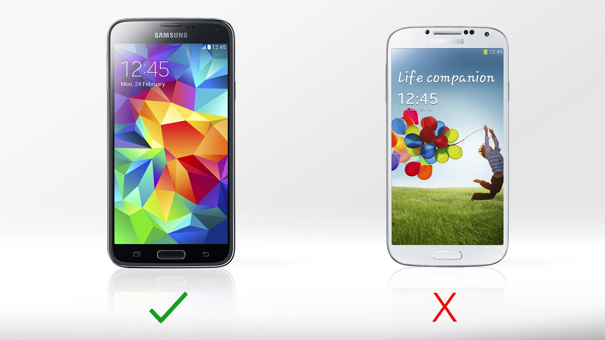 The GS5 has a heart-rate monitor living just below its rear camera
