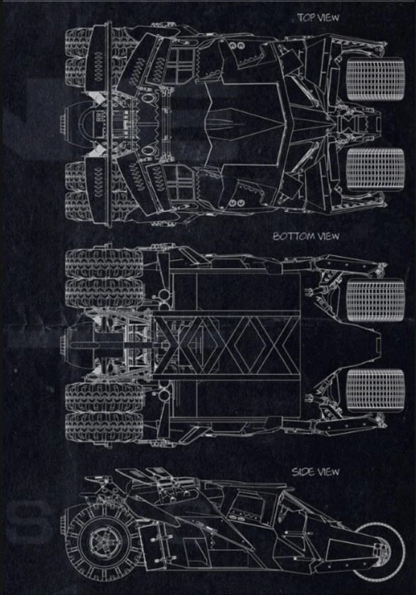 The replica tumbler will be built to similar dimensions and engine specs as the original used in the movies