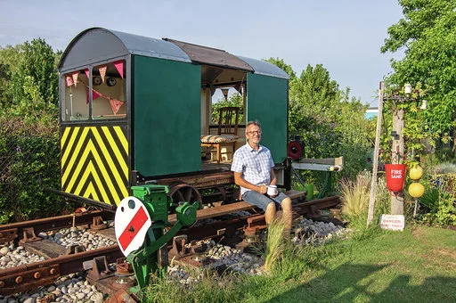 Old Bill, by A.M. Backshall, is designed to look like the Wickham trolley railway personnel carrier. It has seating, a wood burner and 12-V power. The project is a finalist in the Unique category