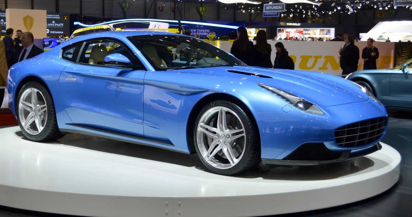 Although the wheels are unique to this car, they retain a certain Ferrari style to them (Photo: C.C. Weiss/Gizmag.com)
