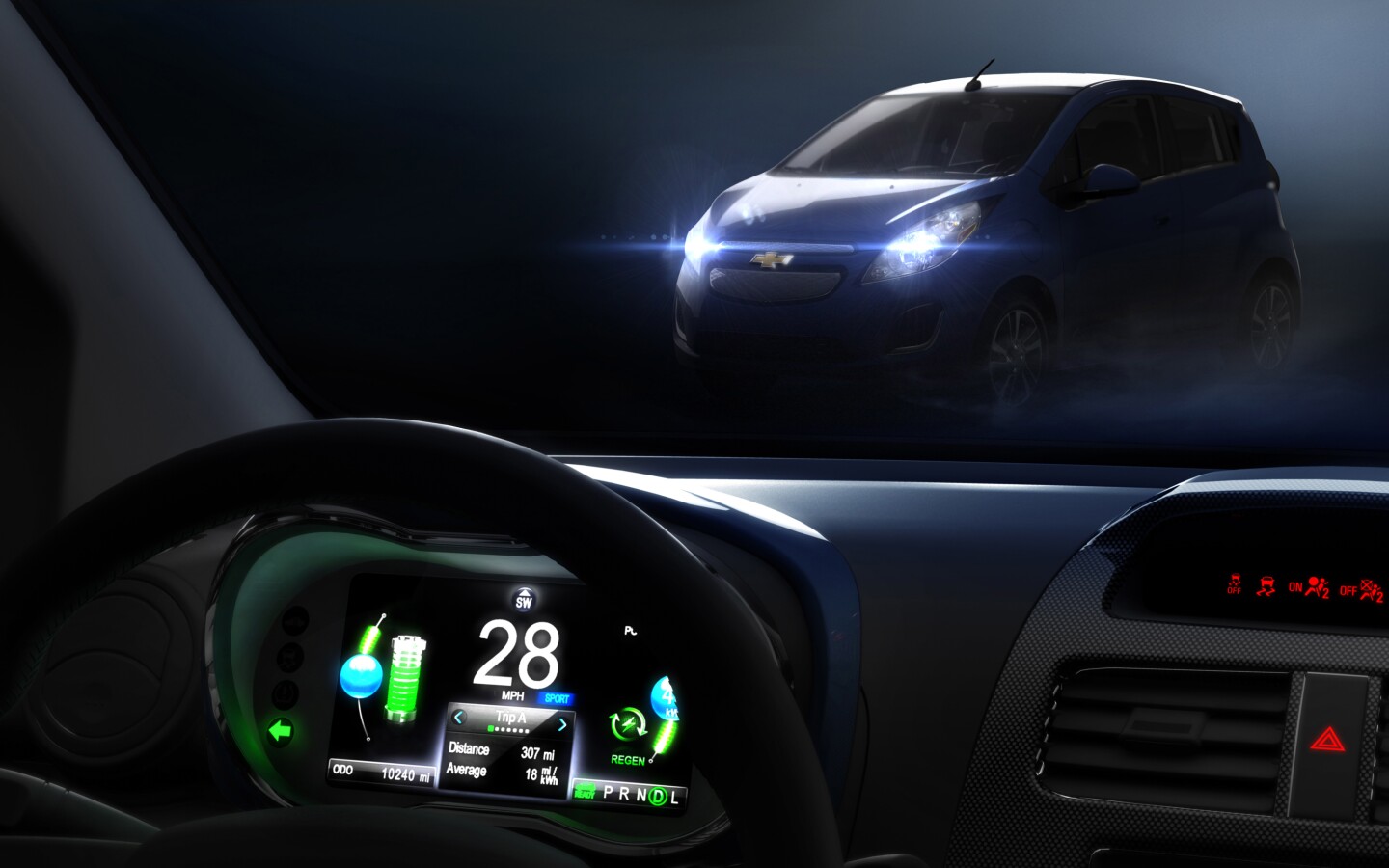 The 2013 Chevrolet Spark EV