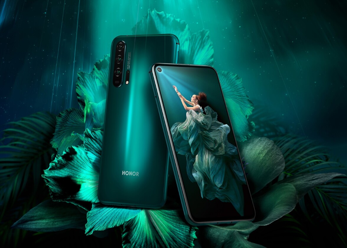 As yet there's no on-sale date for the Honor 20 Pro (shown here) and the Honor 20
