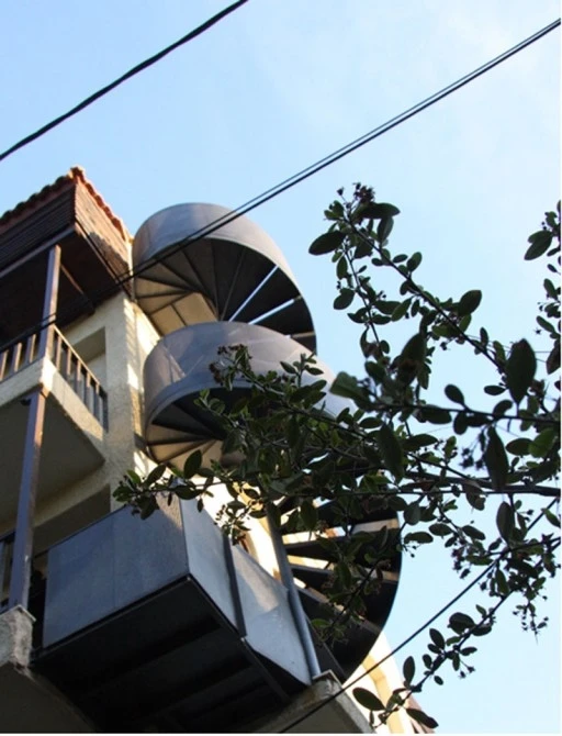 View from below