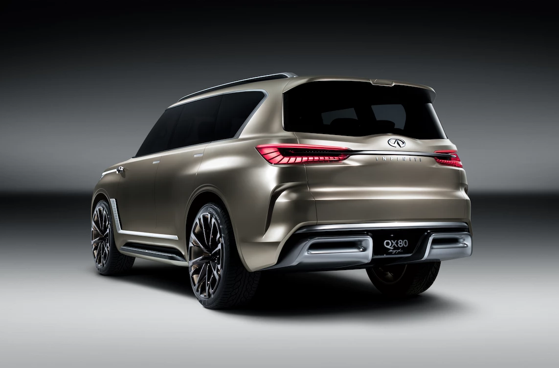 The QX80 Monograph, launched in New York