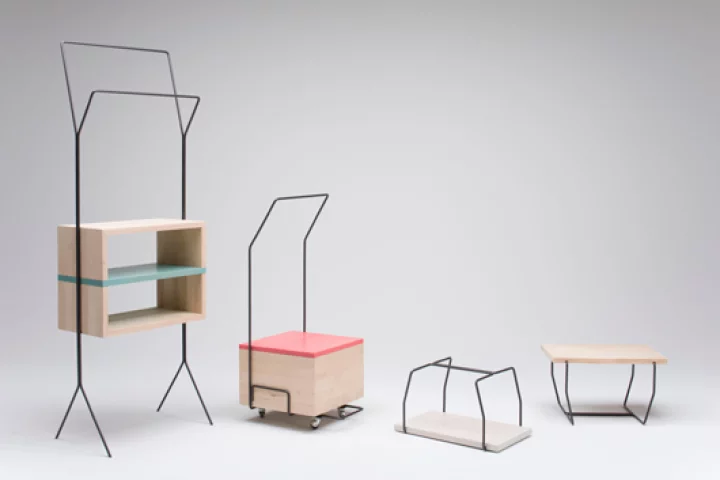 Maisonnette laid bare, with the numerous functions of each piece clear to see