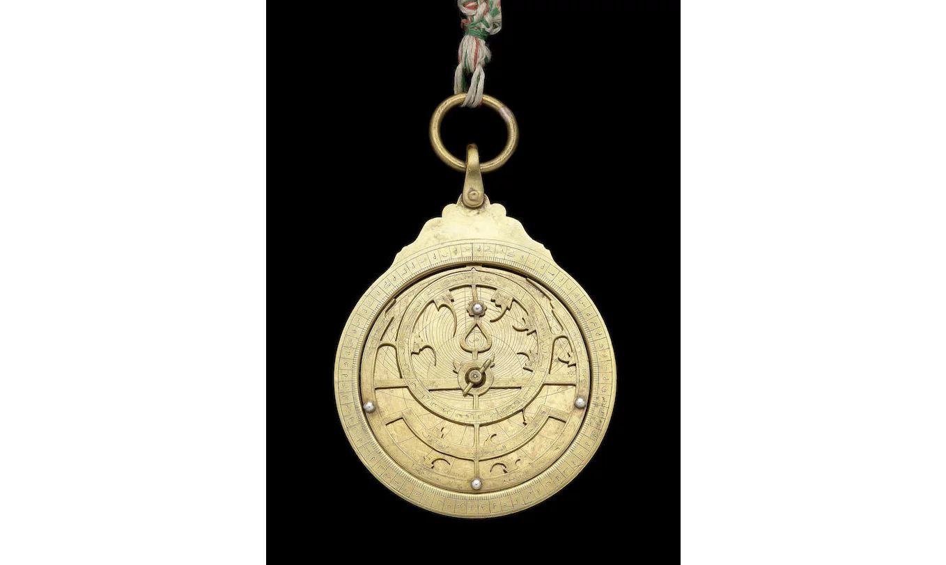 A small brass copy of a 16th century Ottoman astrolabe1