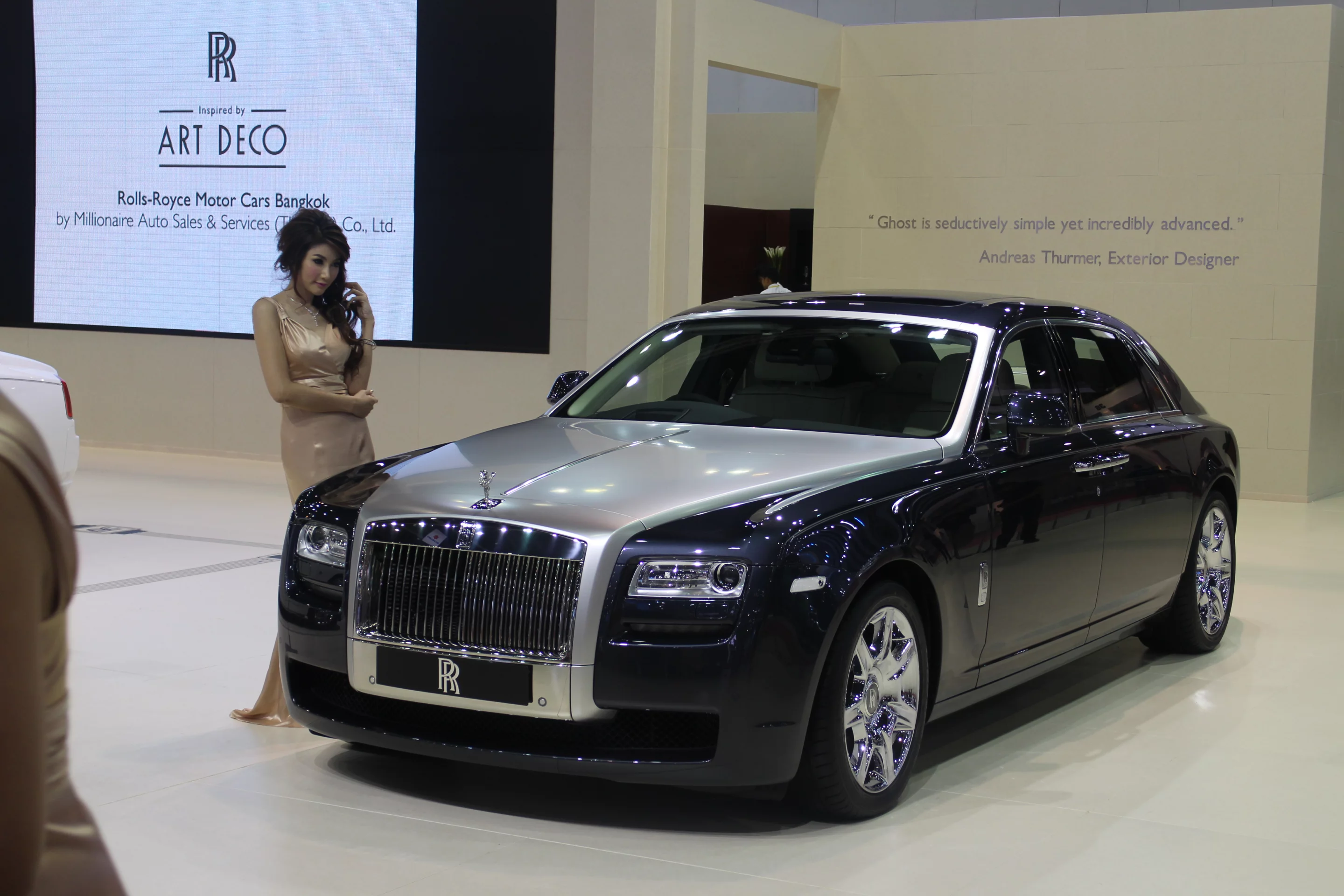 Rolls Royce stand, Bangkok International Motor Show, 2013 (Photo: Husna Namirembe/Gizmag)