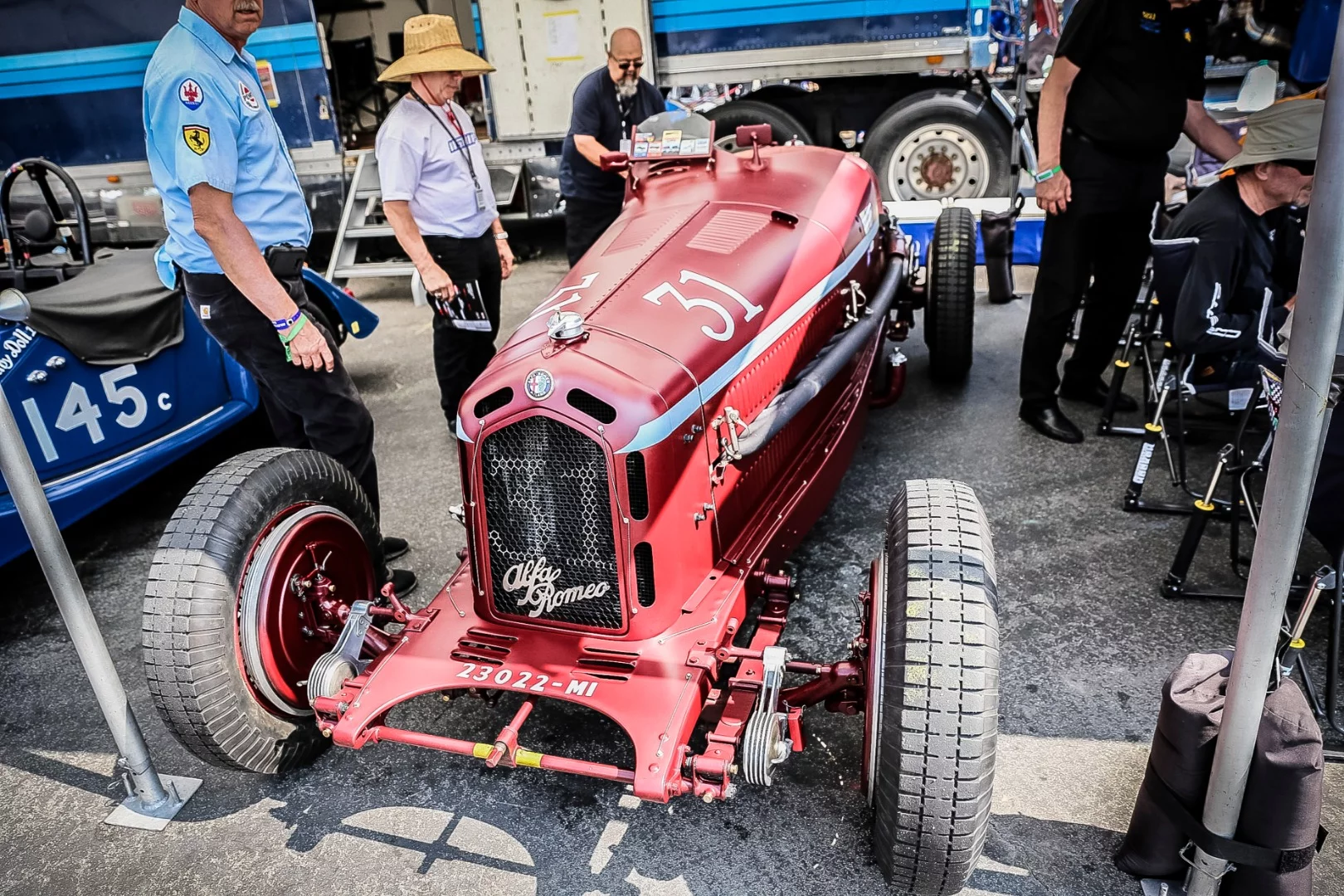1932 Alfa Romeo Monza were modded up, faster versions of the 6C