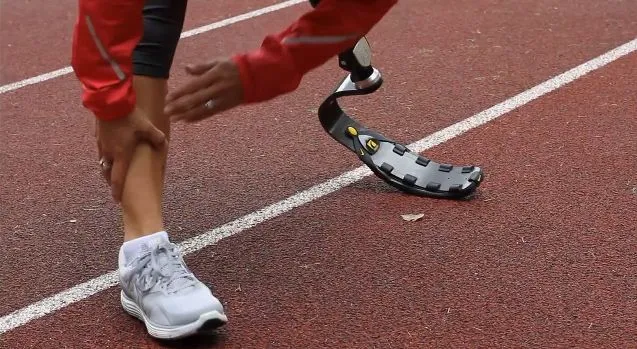 The Nike Sole is an attachment designed for use with Ossur's Flex-Run carbon fiber running blades