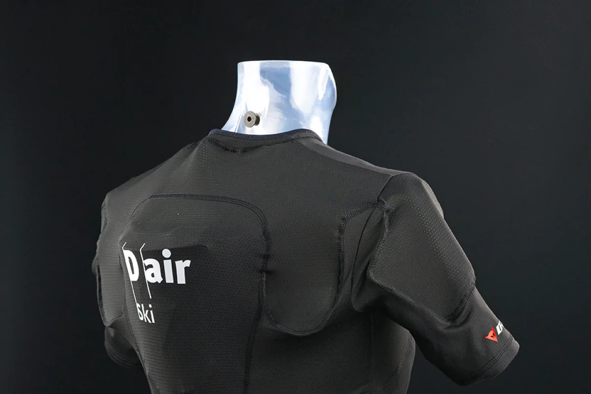 Dainese says the D-air does not affect the skier's aerodynamics