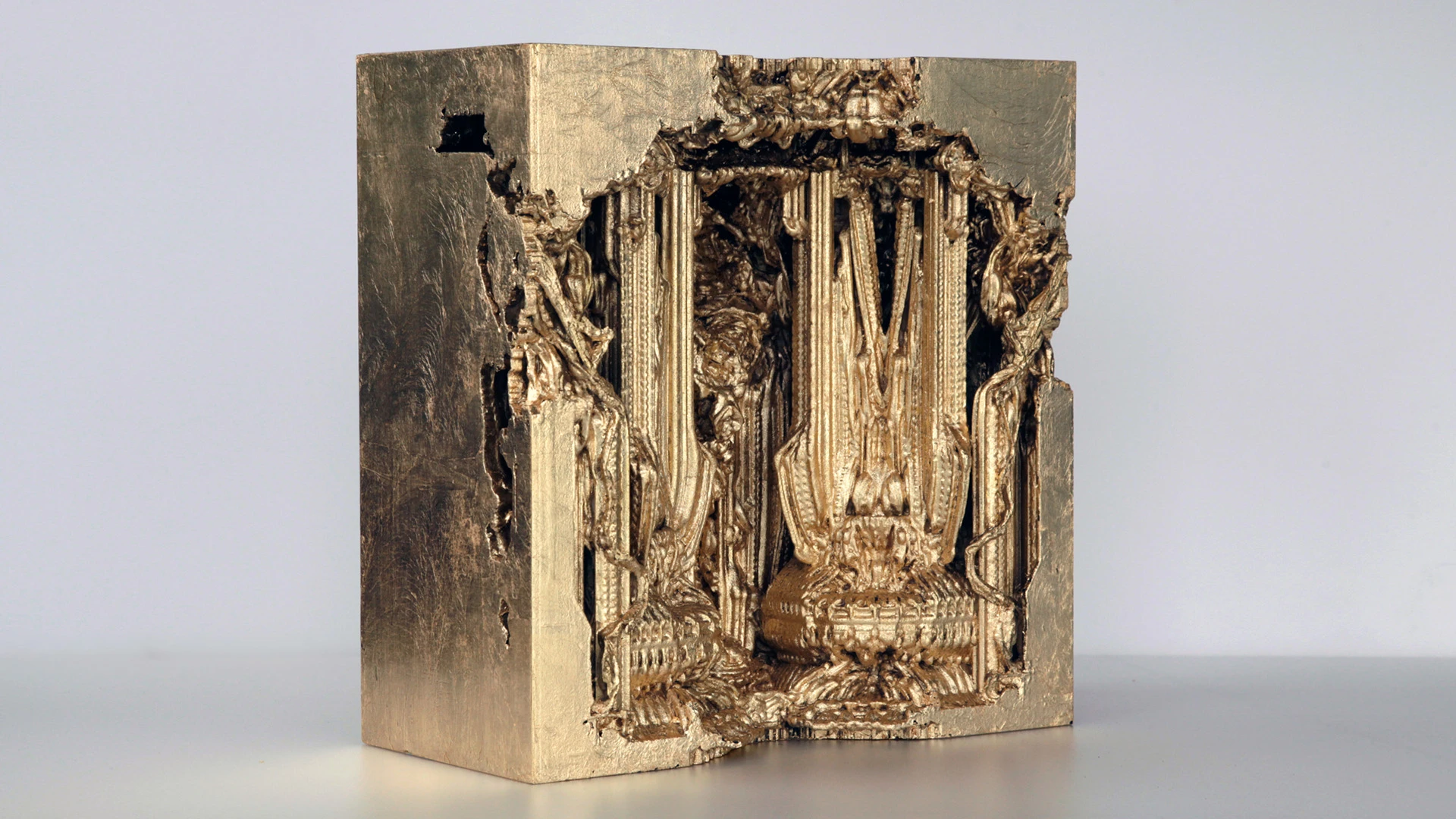1:10 scale prototype – gold (Photo: Hansmeyer / Dillenburger)