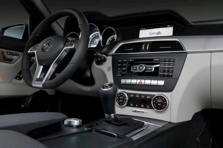 Mercedes' new C-Class now boasts in-dash internet access using a smartphone's Terminal Mode