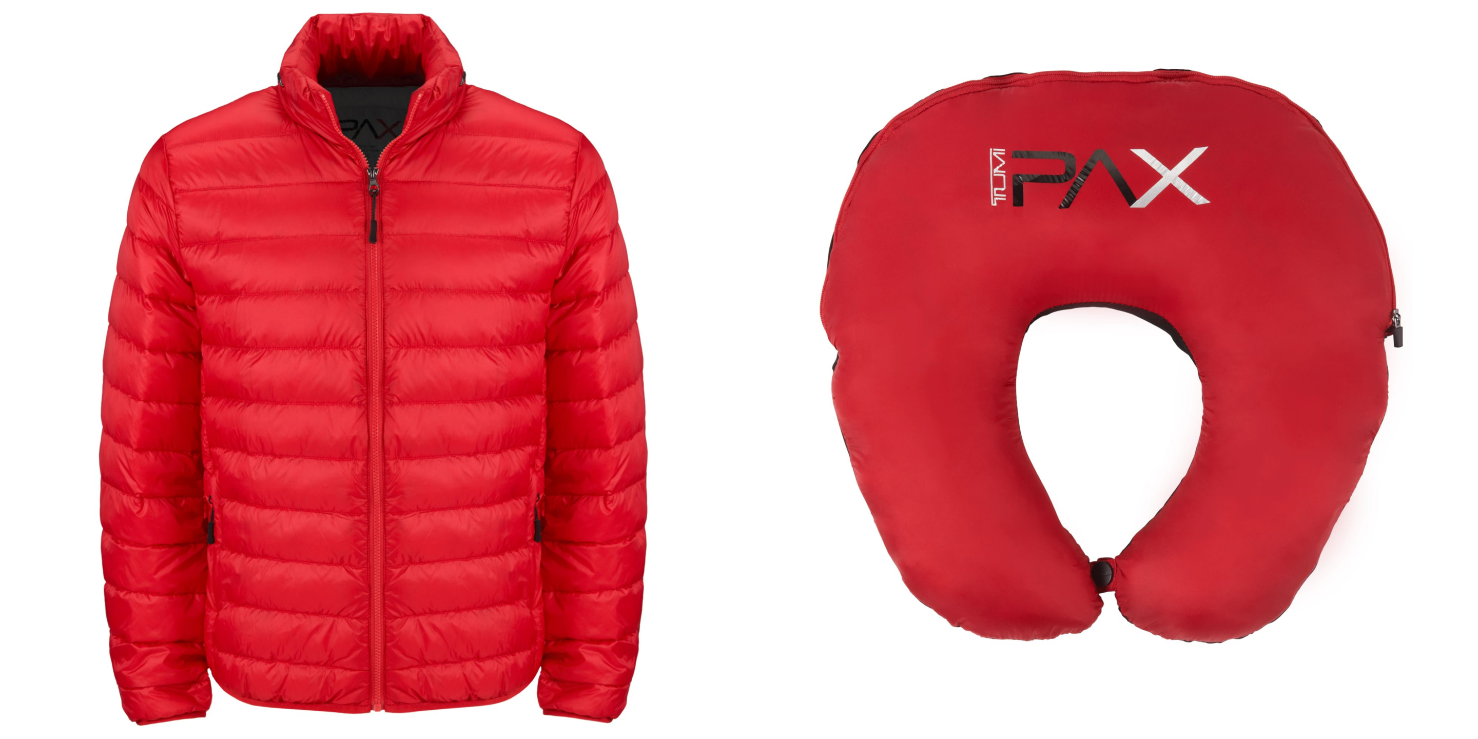 The puffer jacket that turns into a travel pillow