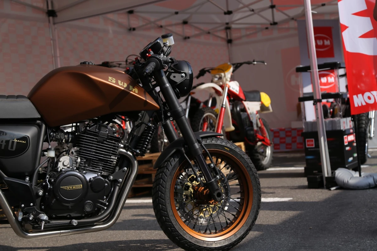 Speedy Working Motors introduced its new official range of street and off-road motorcycles at the Italian round of the World Enduro Championship in Bergamo