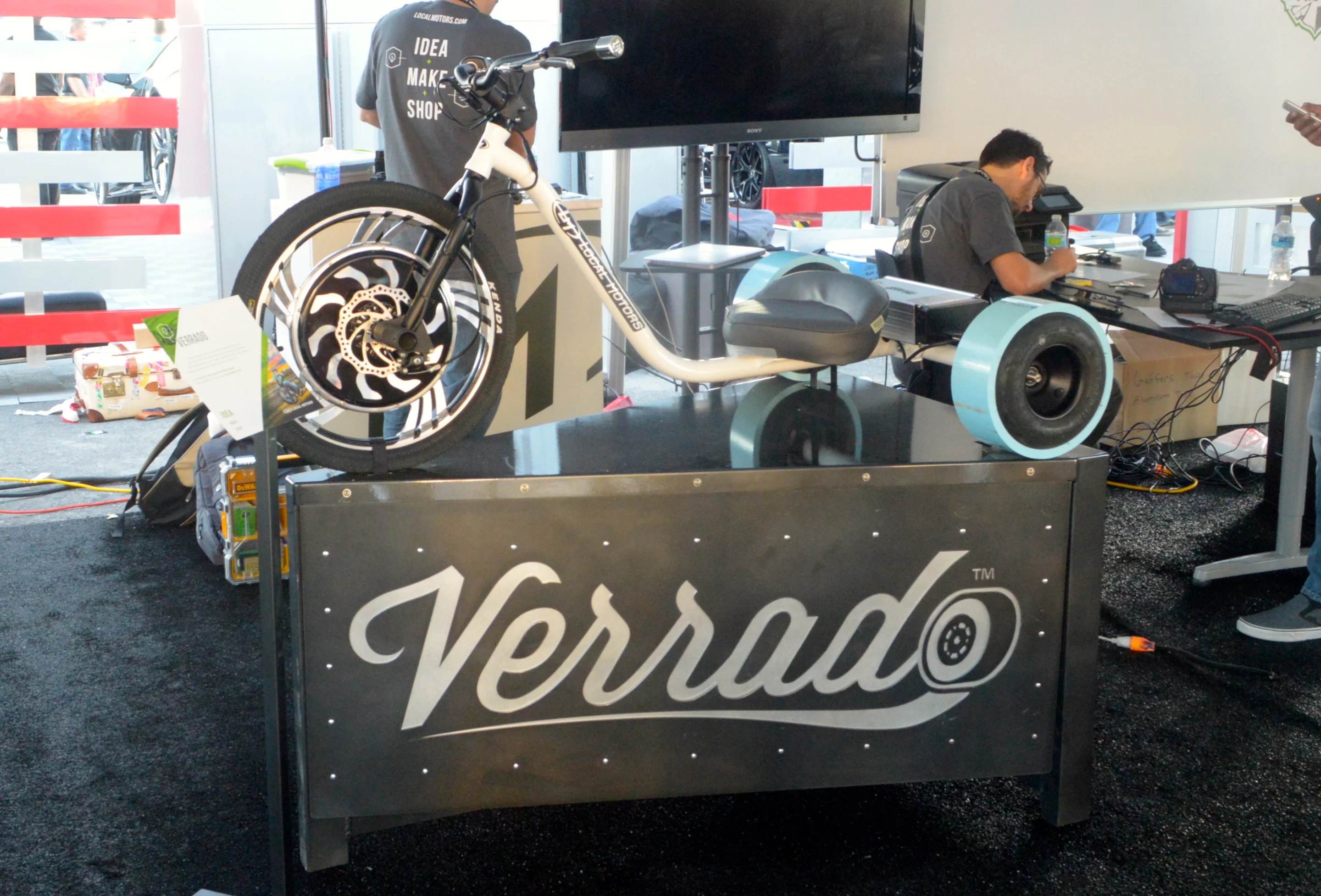 Local Motors Verrado electric drift trike (Photo: C.C. Weiss/Gizmag)