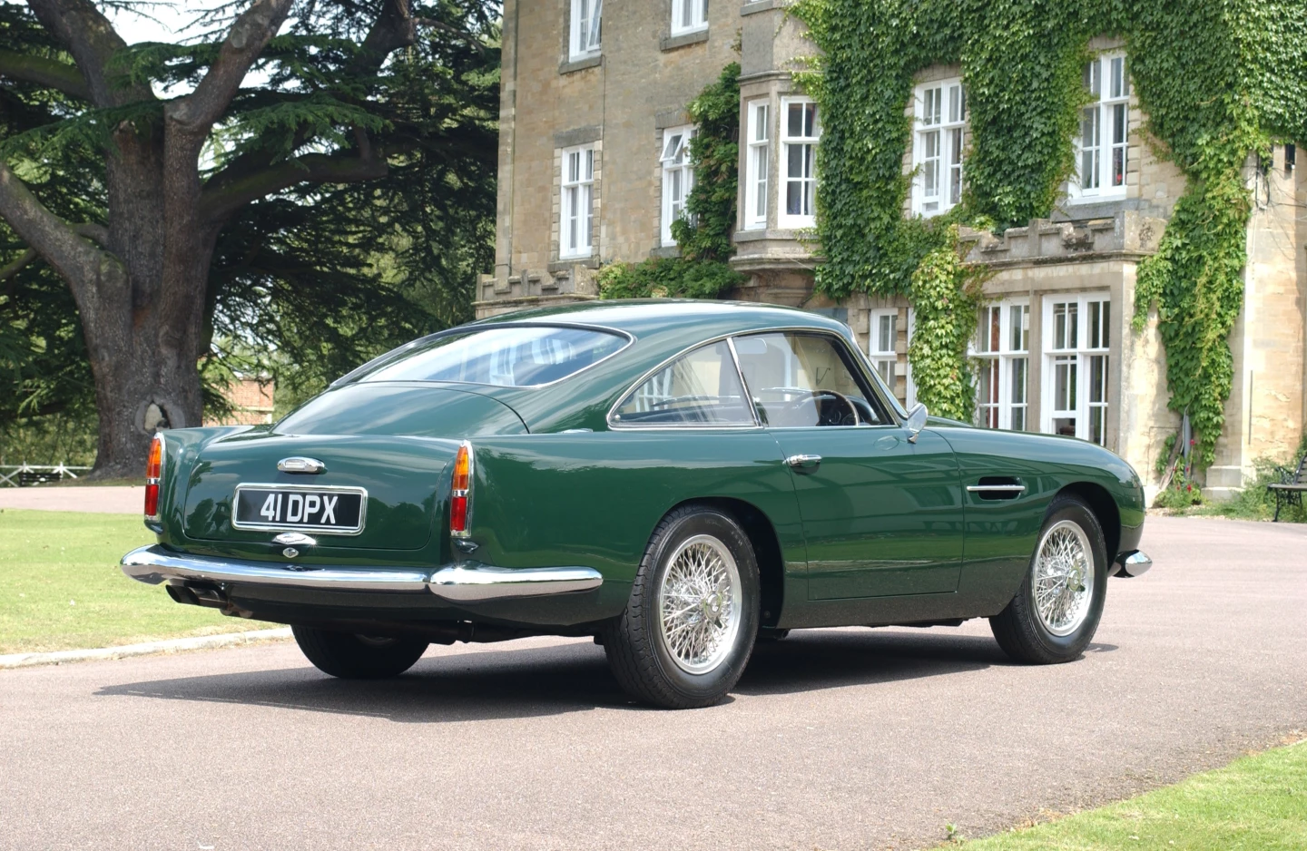 Prior to being owned by Peter Sellers and appearing in the 1963 movie "The Wrong Arm of the Law", "41 DPX" was used in various promotional roles. These images are from the Aston Martin image media library.