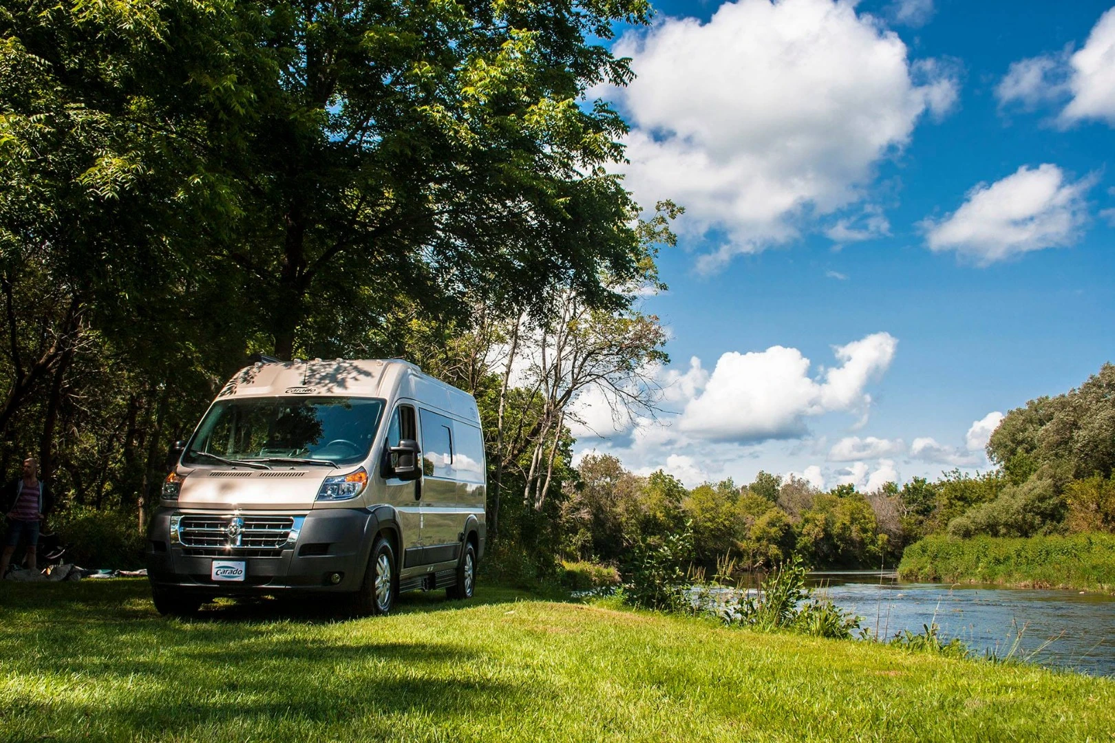 Introduced in 2017, the Carado Axion is built atop a 280-hp Ram Promaster 1500 with 136-in wheelbase