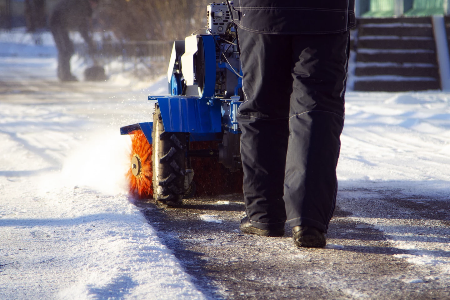 Phase-change concrete could mean snow blowers are no longer needed