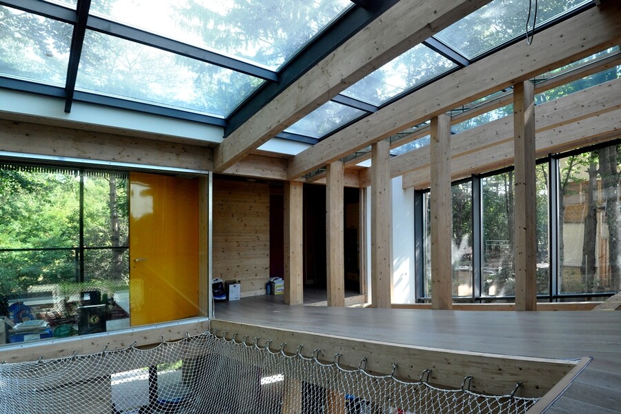The net lounge in Passive House Che
