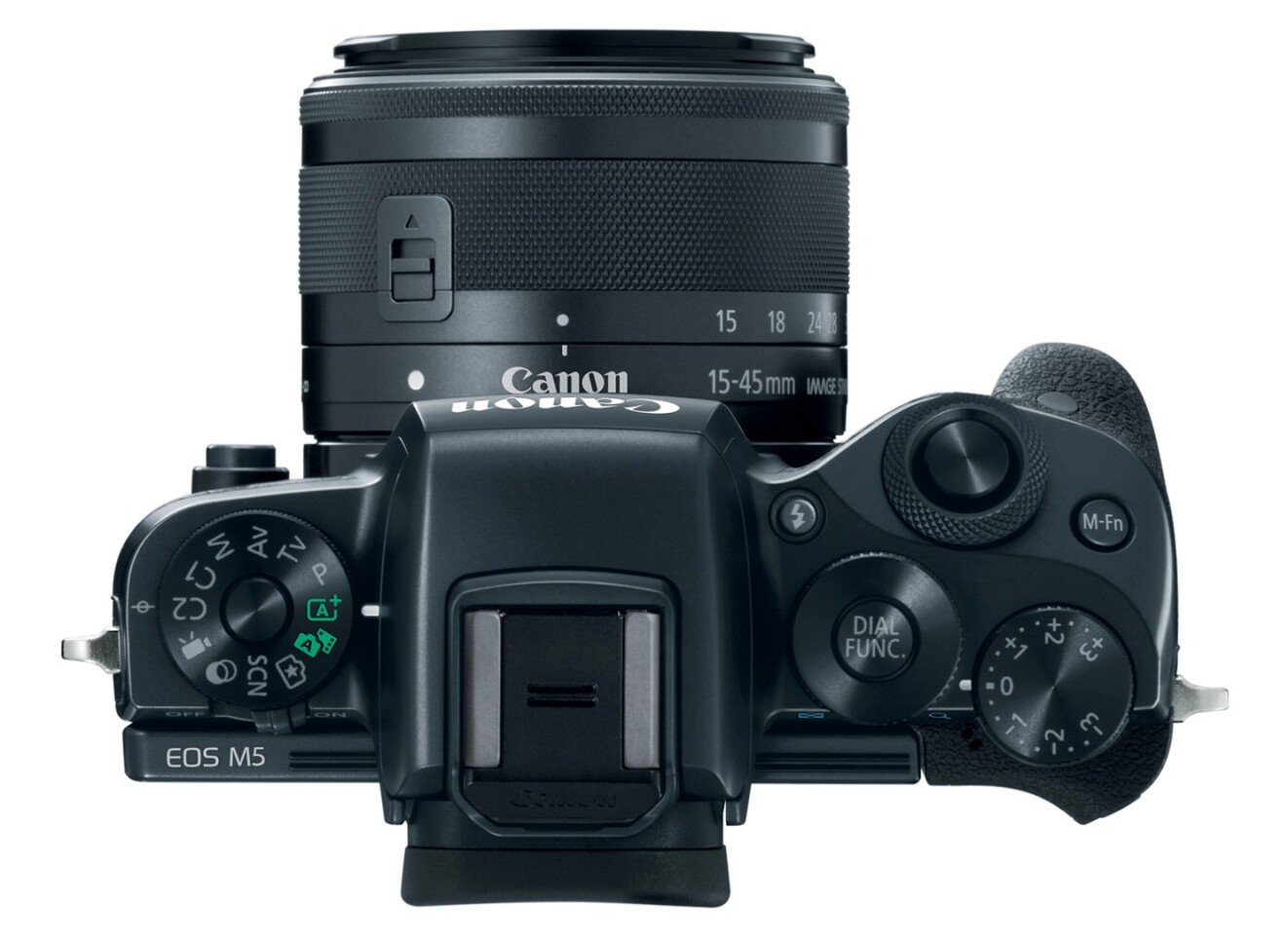 There are plenty of physical controls on the Canon EOS M5 camera