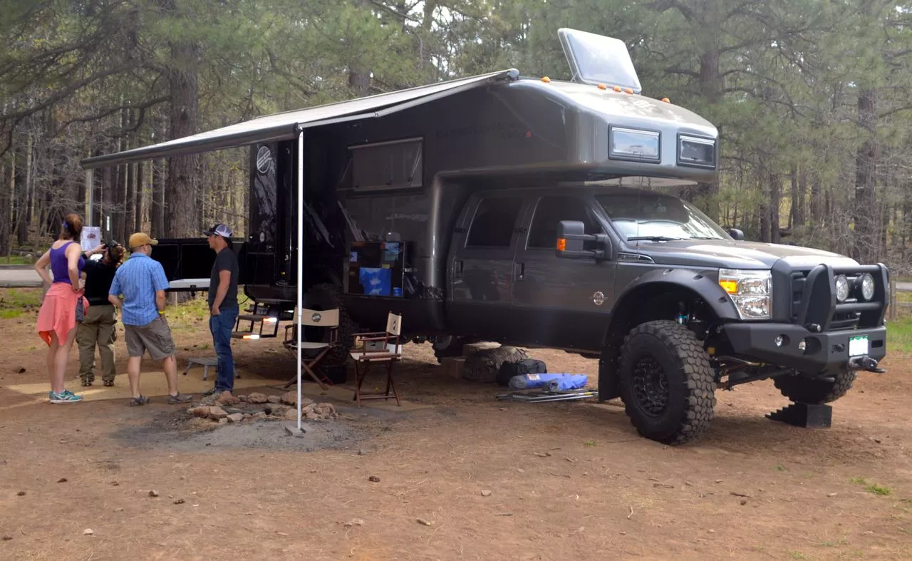 The 2014 EarthRoamer XV-LTS at Overland Expo