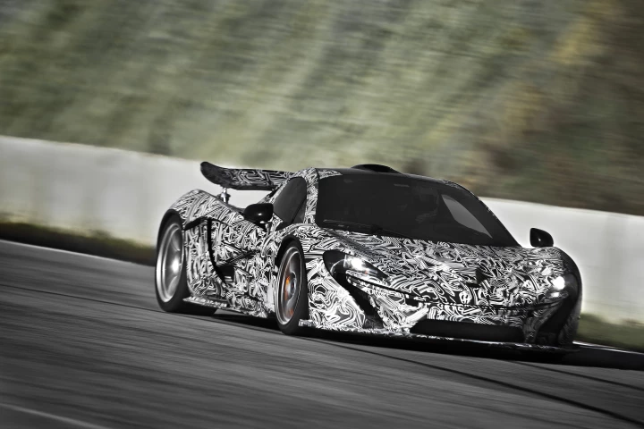 The McLaren P1 may be a hybrid, but it's no Prius