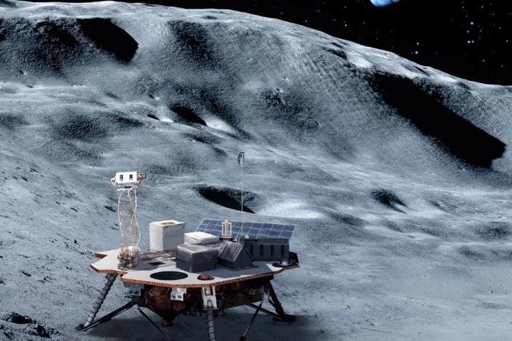 Commercial landers will carry NASA-provided science and technology payloads to the lunar surface, paving the way for NASA astronauts to land on the Moon by 2024