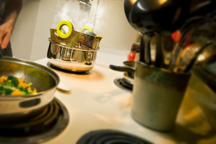 The device can also be used for steaming