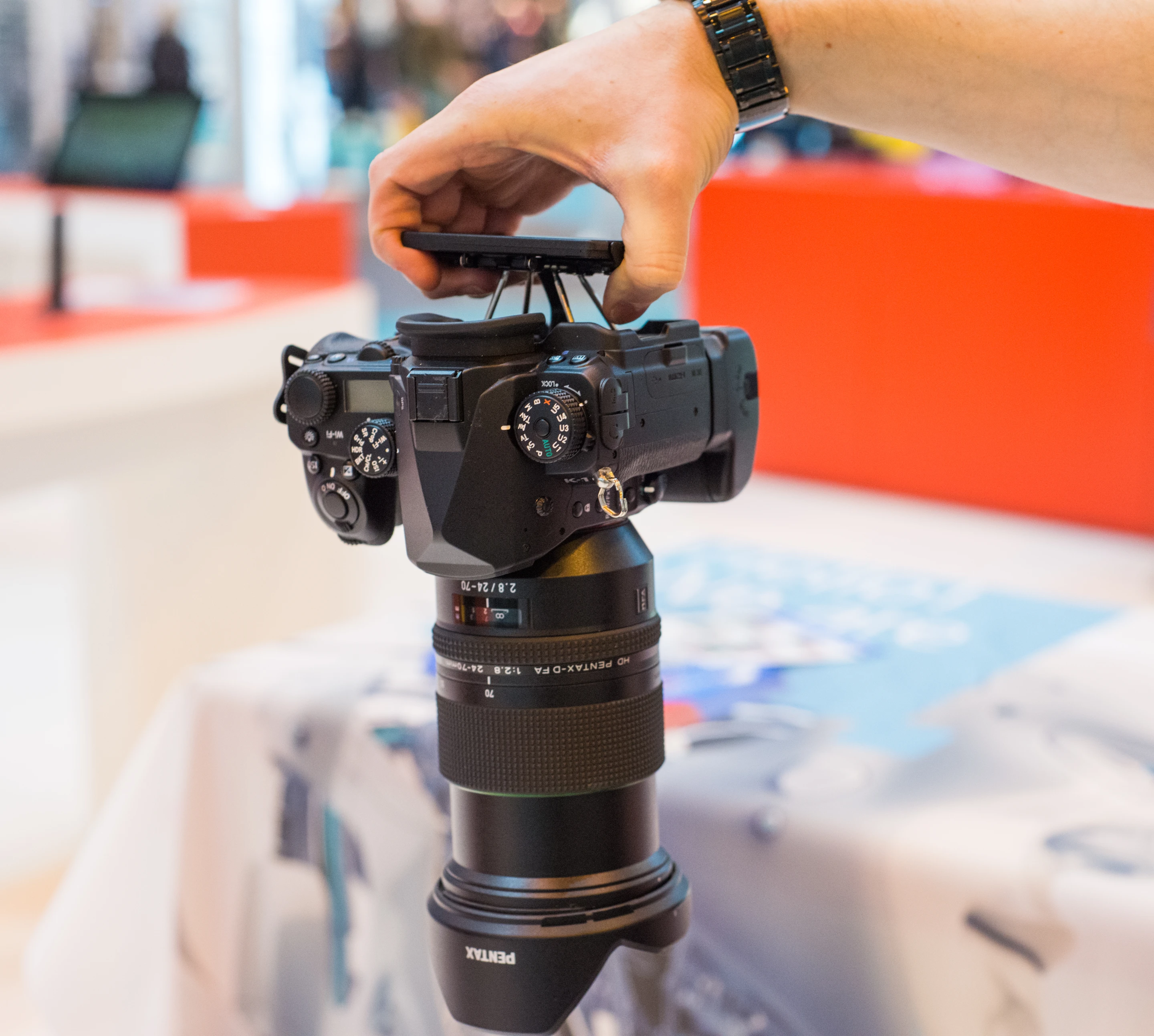 The rear monitor of the Pentax K-1 is tougher than it first appears