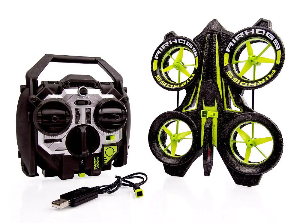 Air Hogs Helix X4 Stunt: this small quadcopter's ducted fans and foam bumpers make it about as crash-proof as anything we've seen