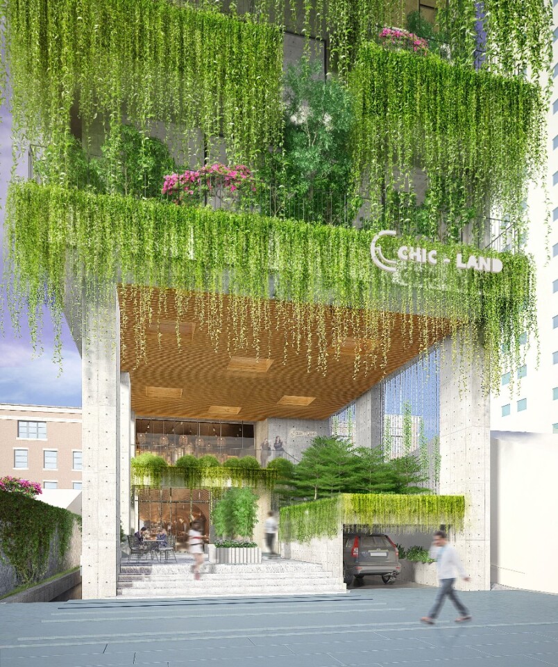 The Chicland Hotel will comprise 129 hotel rooms