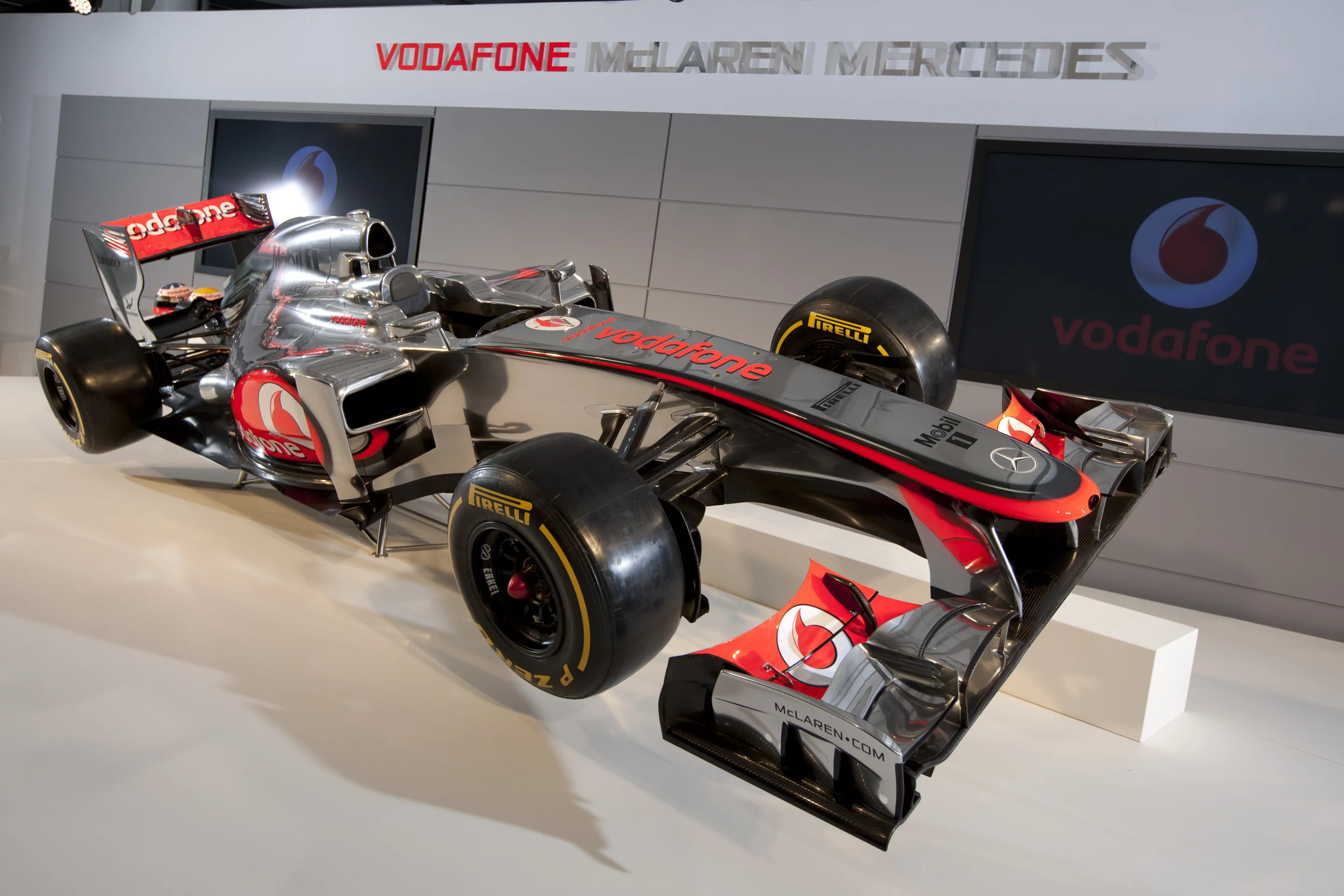 Vodafone McLaren Mercedes 2012 season F1 launch