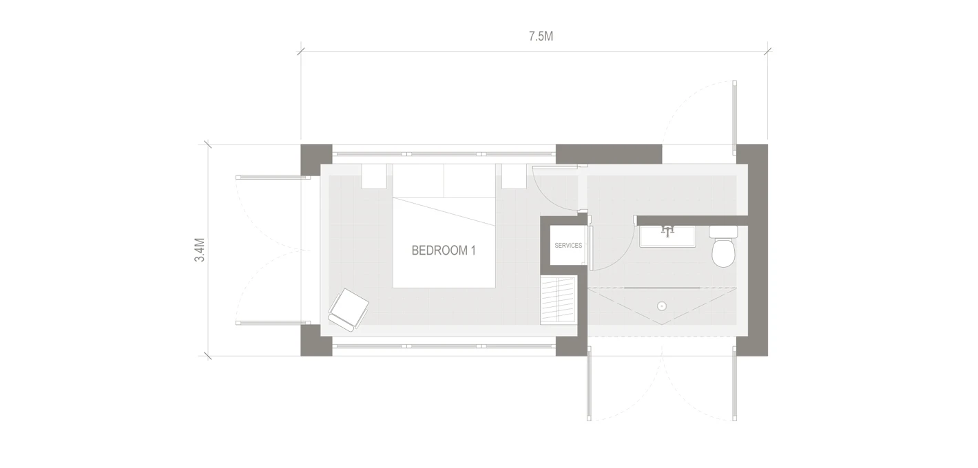 Little Box floor plan