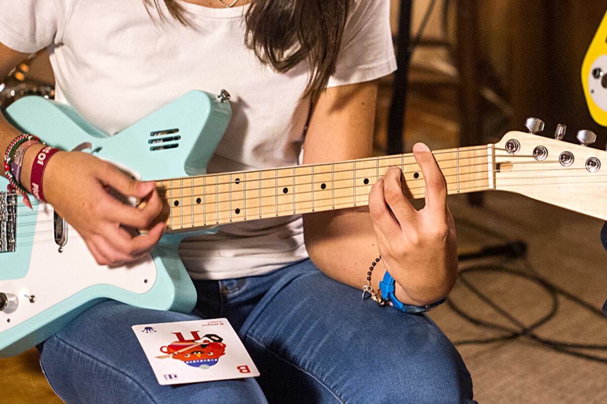 AR learning system gets kids teaching themselves to rock