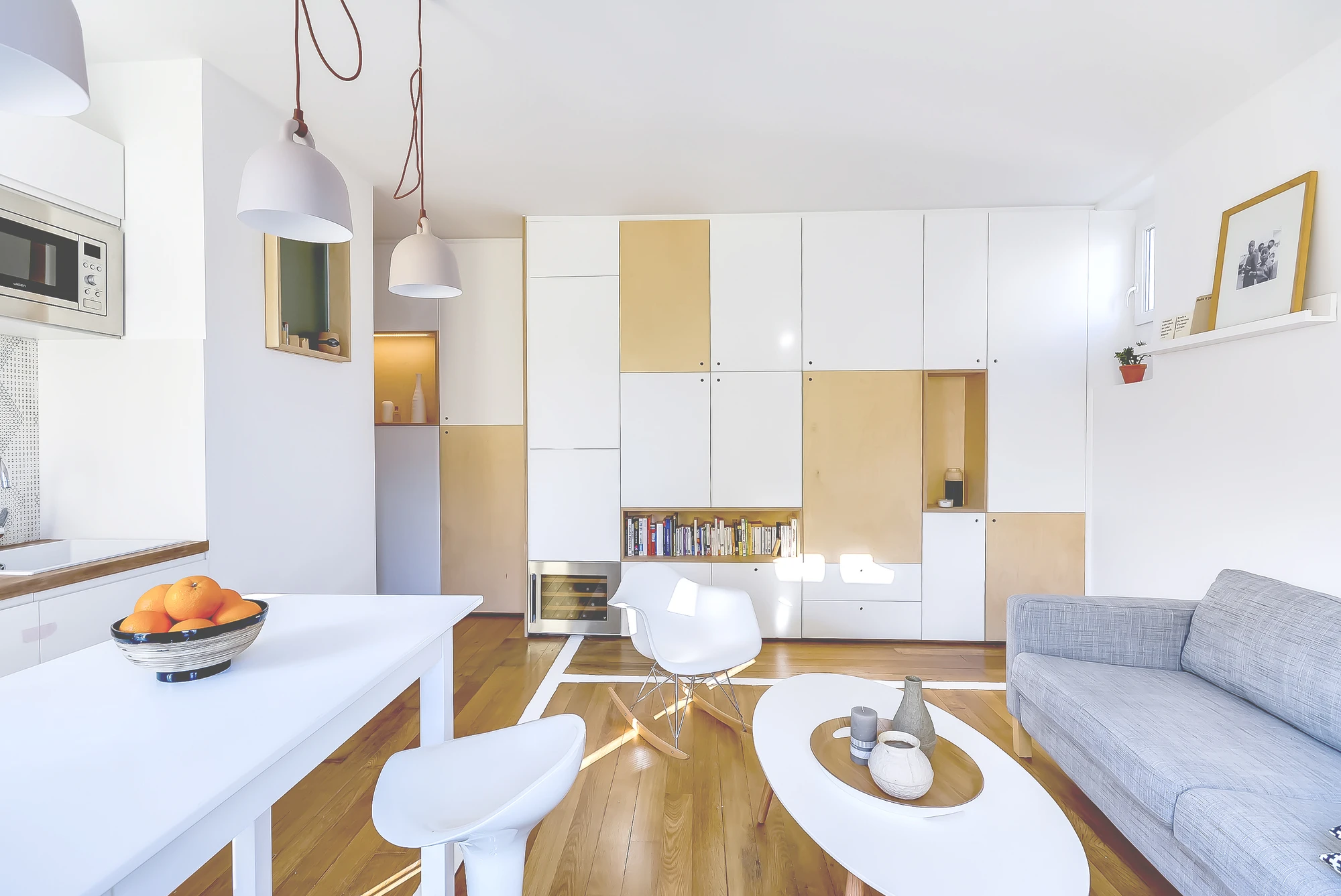 30m2 Flat in Paris, by Richard Guilbault, was completed earlier this year (Photo: Meero)