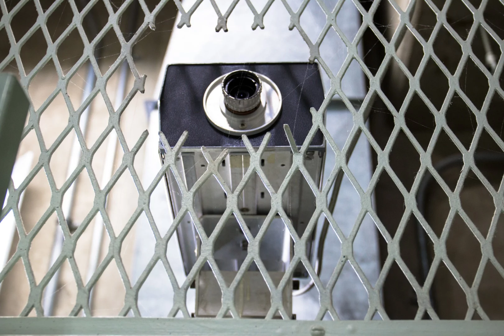 There were no topside guards at the launch site and only one television camera at the entrance